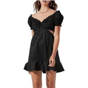 ASTR the label cut out mini dress